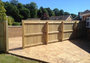 A full range of fencing, driveways and groundworks undertaken.